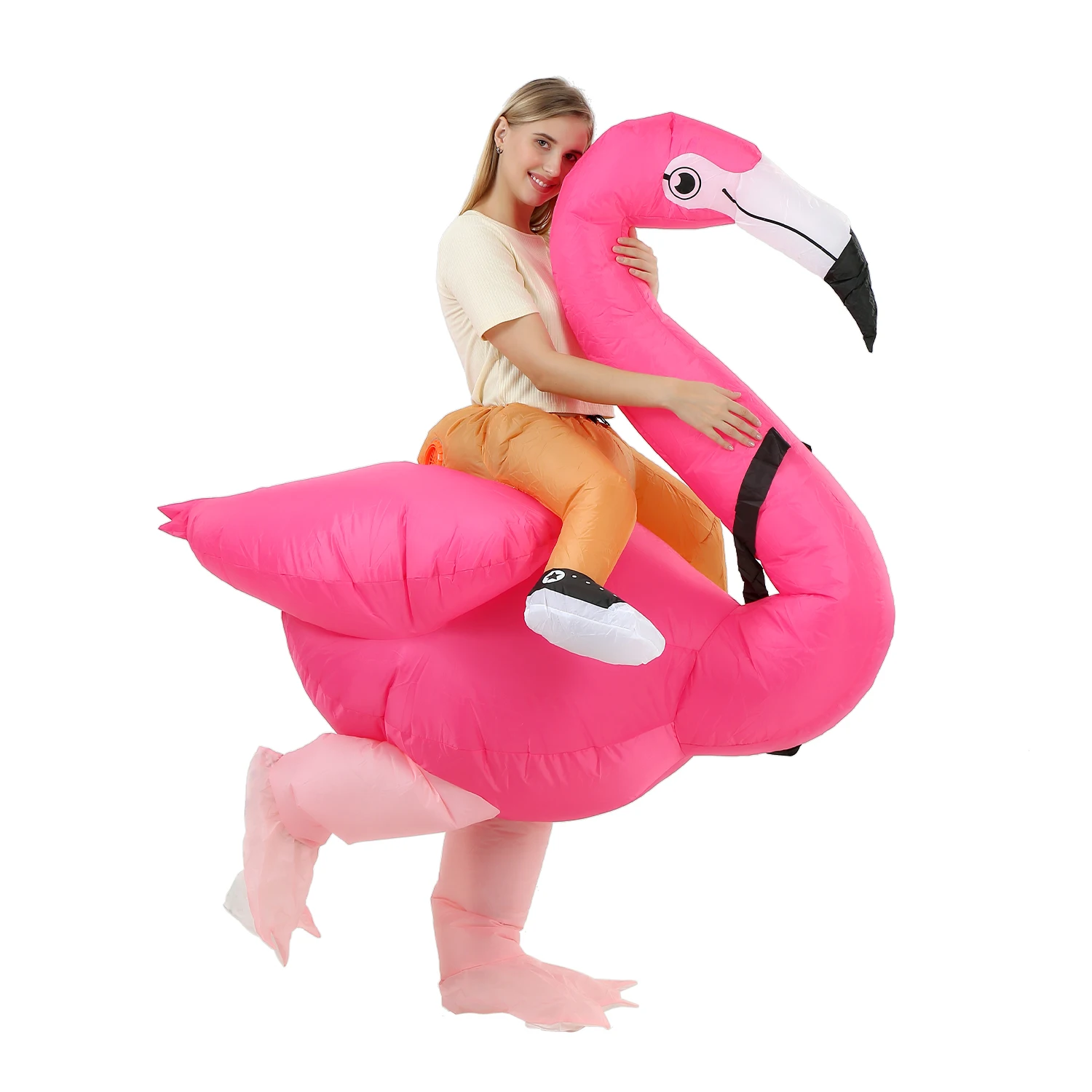 Горячая Распродажа фламинго золотые костулы Пурим для Хэллоуина Инопланетянин