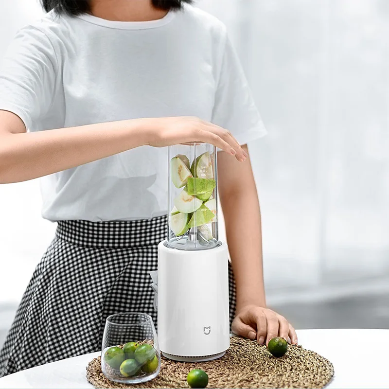 

XIAOMI MIJIA Blender Electric Kitchen Electric Juicer Mixer Portable Fruit Vegetables quick juicing food processor charging
