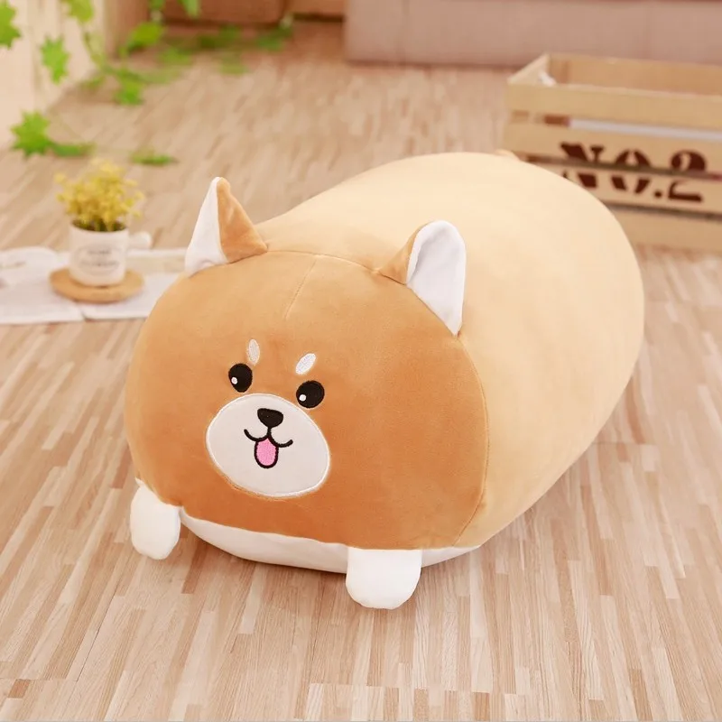 

Soft Animal Cartoon Pillow Cushion Cute Fat Dog Cat Penguin Pig Plush Toy Stuffed Lovely kids Birthyday Gift home accessories