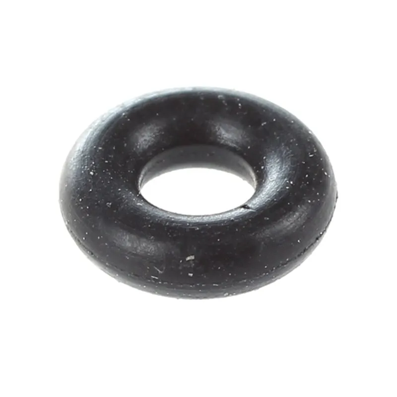 

100 pcs 7mm x 3mm x 2mm Black Rubber Clasp Washer Gasket Ring Promotion