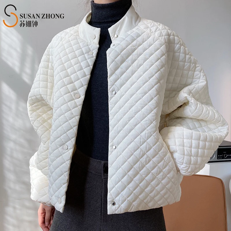 Женское пальто женские парки Женская куртка бомбер с подкладкой короткая