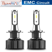 braveway 12v led bulbs for car h7 h11 h1 hb3 hb4 9005 9006 h4 motorcycle headlight bulbs led fog light h8 lamps for automotive
