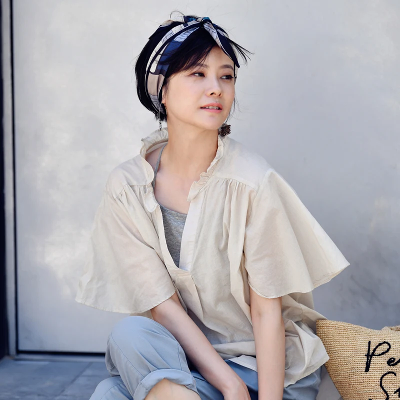 Шелковый переплет MICOCO J7789C длинный Сумка с шарфом Женская резинка для волос |