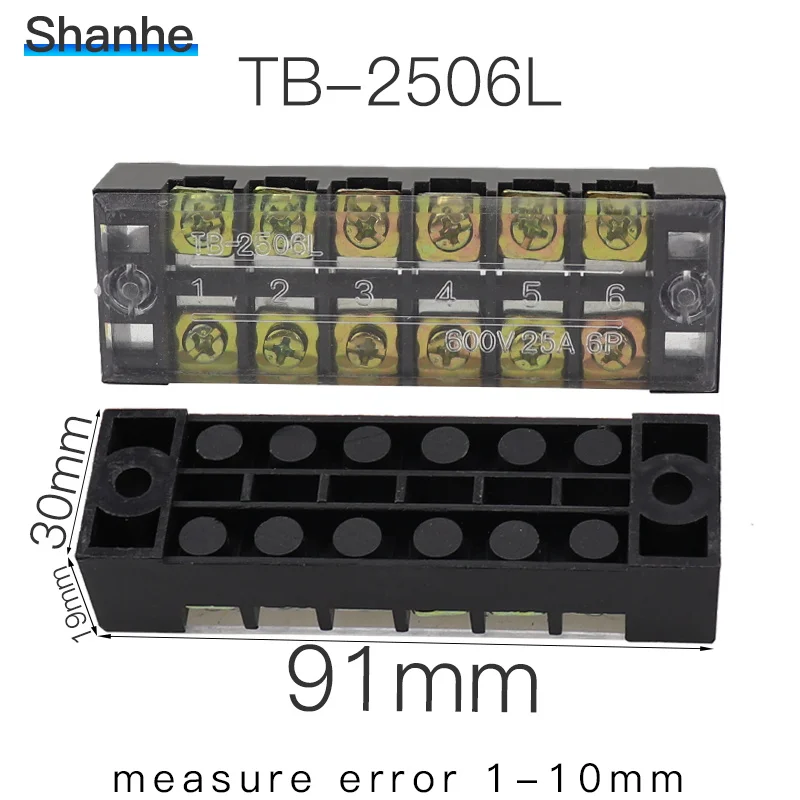 TB-2503 винтовая Клеммная полоса, покрытая барьерным блоком TB-2504 TB-2505 TB-2506 TB-2510 TB-2512 TB