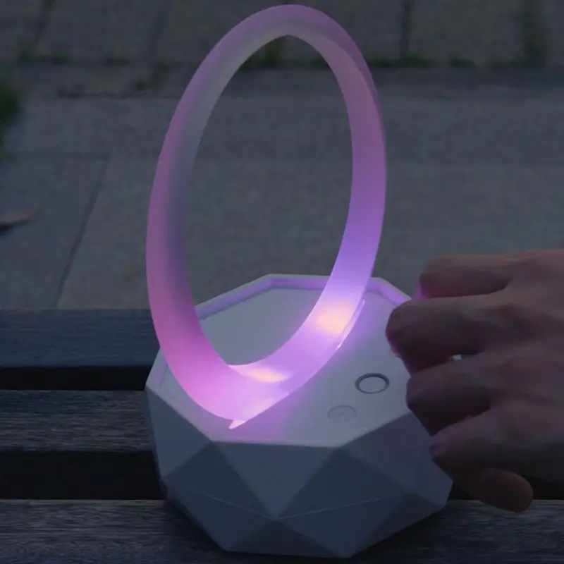 Портативный Красочный Bluetooth стерео динамик ночник маленький аудио динамик креативный подарок новое поступление