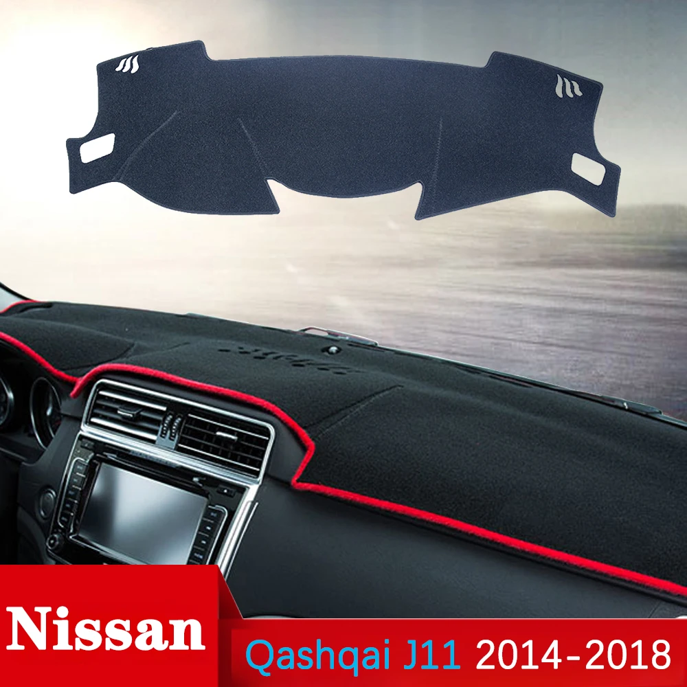 

For Nissan Qashqai J11 2014 2015 2016 2017 2018 Anti-Slip Mat Dashboard Cover Pad Sunshade Dashmat Dash Carpet Car Accessories