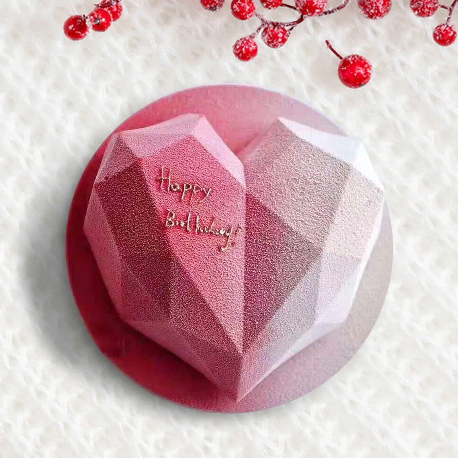 3D силиконовые формы со стразами любящее сердце торт трафарет для украшения