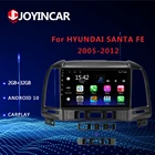 Автомагнитола для Hyundai Santa Fe 2 Android 109.1 DSP, мультимедийный видеоплеер 2005-2012, радио-навигация, GPS, головное устройство 2din