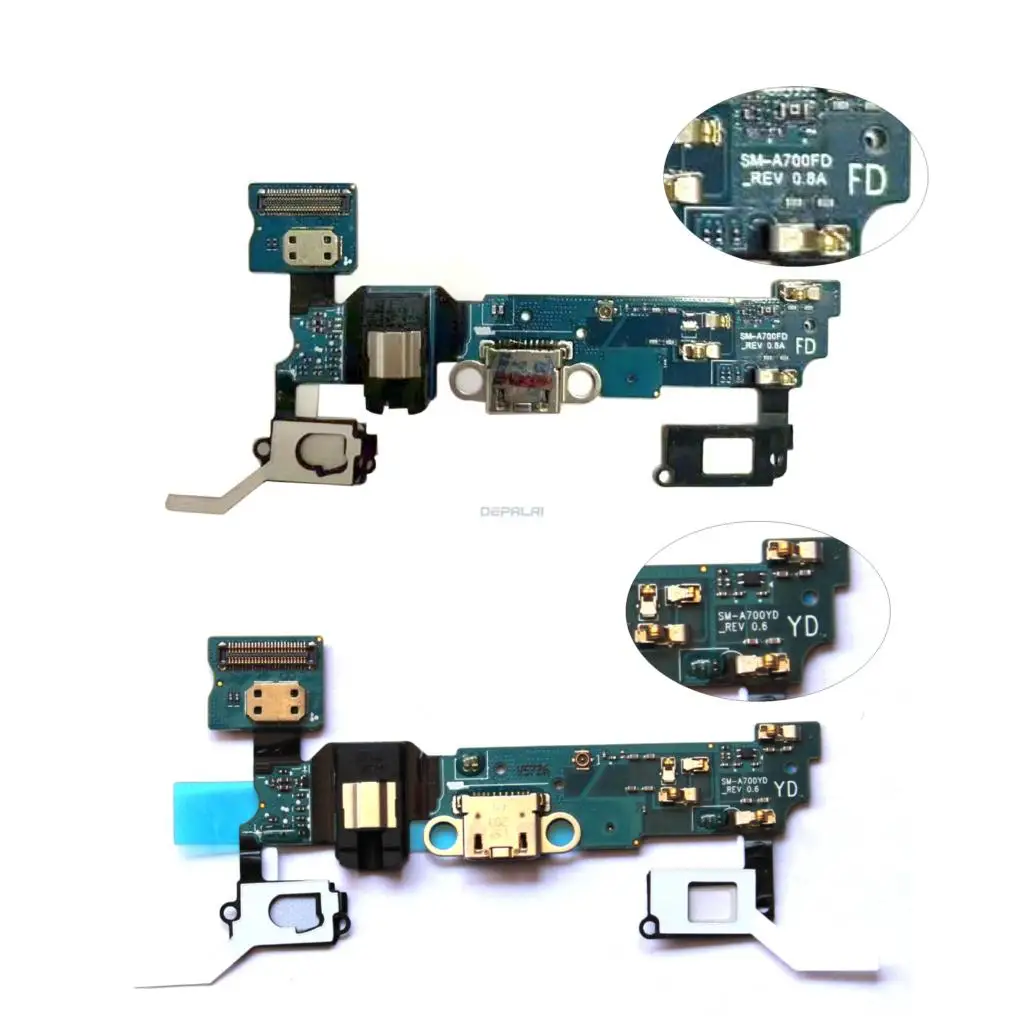 

New for Samsung Galaxy A700YD A700FD Charging Port Flex USB Dock Connector Flex Cable Ribbon with Earphone Jack
