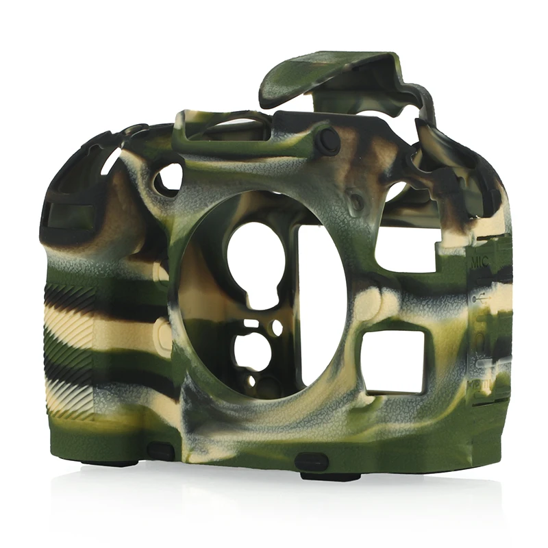 for Nikon D800 Для Nikon мягкий силиконовый Камера Корпус чехол кожи Камера сумка Защитная Крышка для Nikon D4 D4S D5 D500 D800 D810 D810a D850 D7500 - Цвет: for Nikon D800