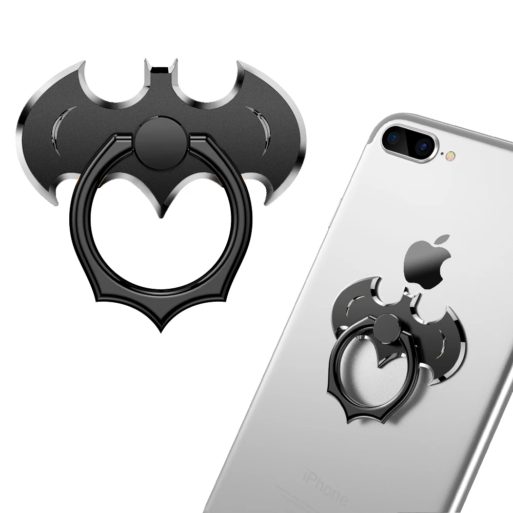 

PADCOVER 360 Degree Rotate Holder Finger Ring Bat Mobile Phone Stand For Xiaomi Huawei iPhone