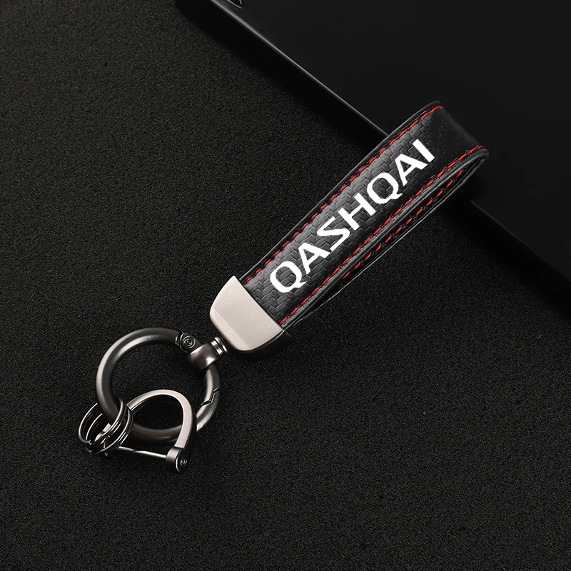 Кожаный Автомобильный Брелок с поворотом на 360 градусов кольца для ключей в форме