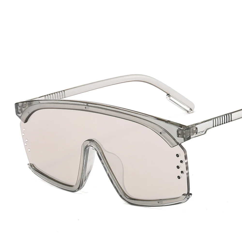 

Free shipping New conjoined sunglasses, one piece goggles, multicolor sunglasses for men and women 1790