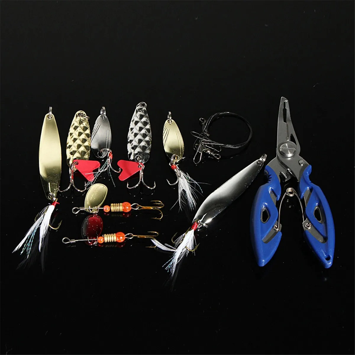 

106Pcs Fishing Lure Set Bait Lures Treble Hook Isca Artificial Fish Wobble Carp Spinners Kit Fishing Gear Accessories