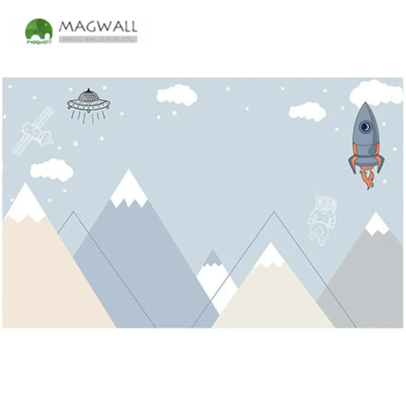 Magwall magnetic children graffiti wallpaper 1.2*2.4m home school decorative writing board
