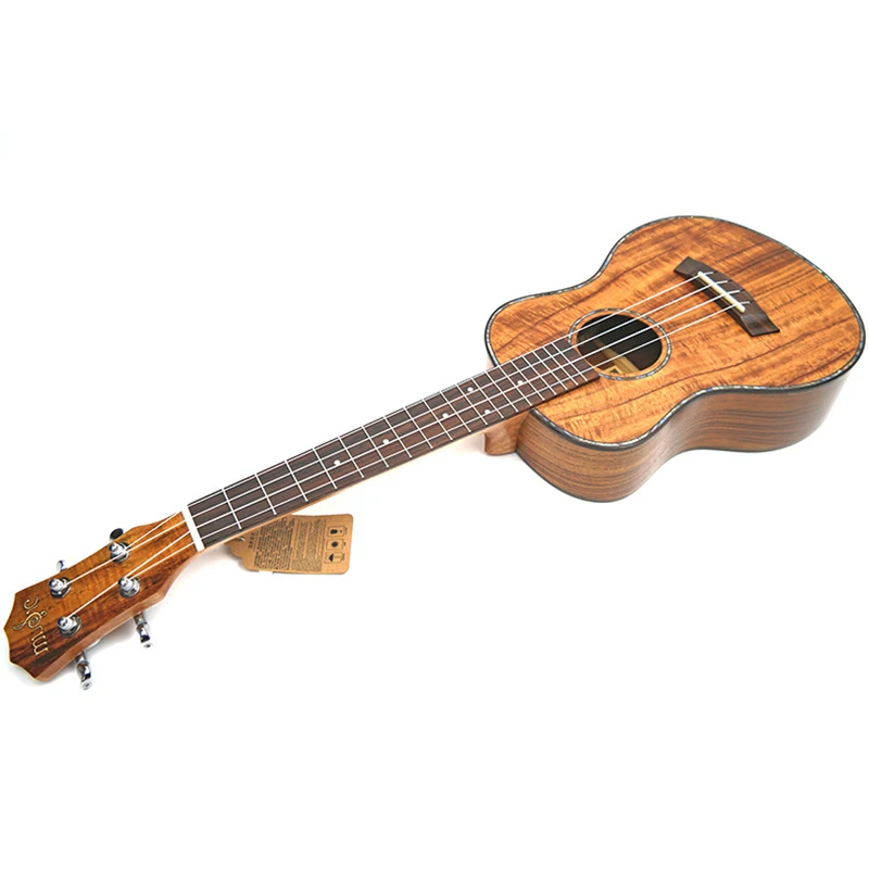 Набор для концертных укулеле 23 дюйма акация гавайская гитара 4 струны маленький