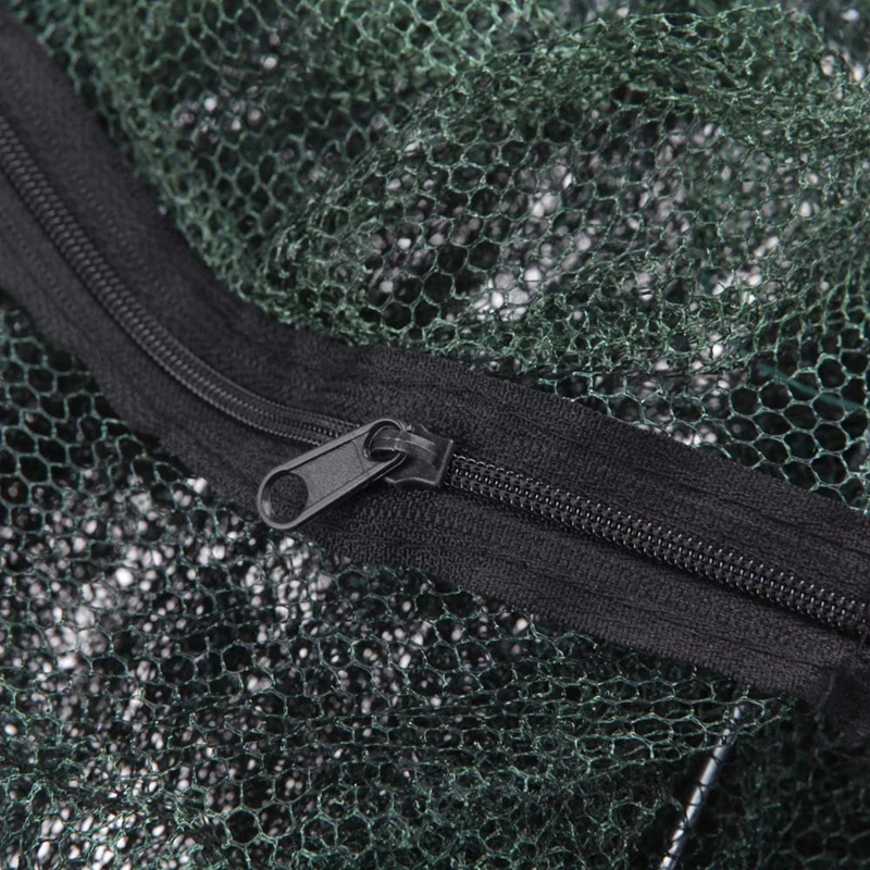 8 Боковых отверстий 93*93 см Большая складная рыболовная сеть ловушка клетка для