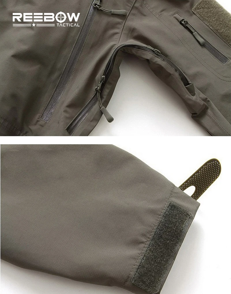 Мужская тактическая куртка REEBOW водонепроницаемая ветрозащитная в стиле