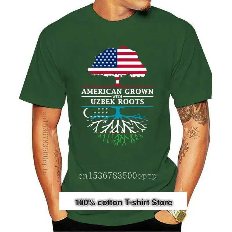 

Camiseta con estampado de raíces de estilo americano, camisa con diseño de las raíces de estilo ruso