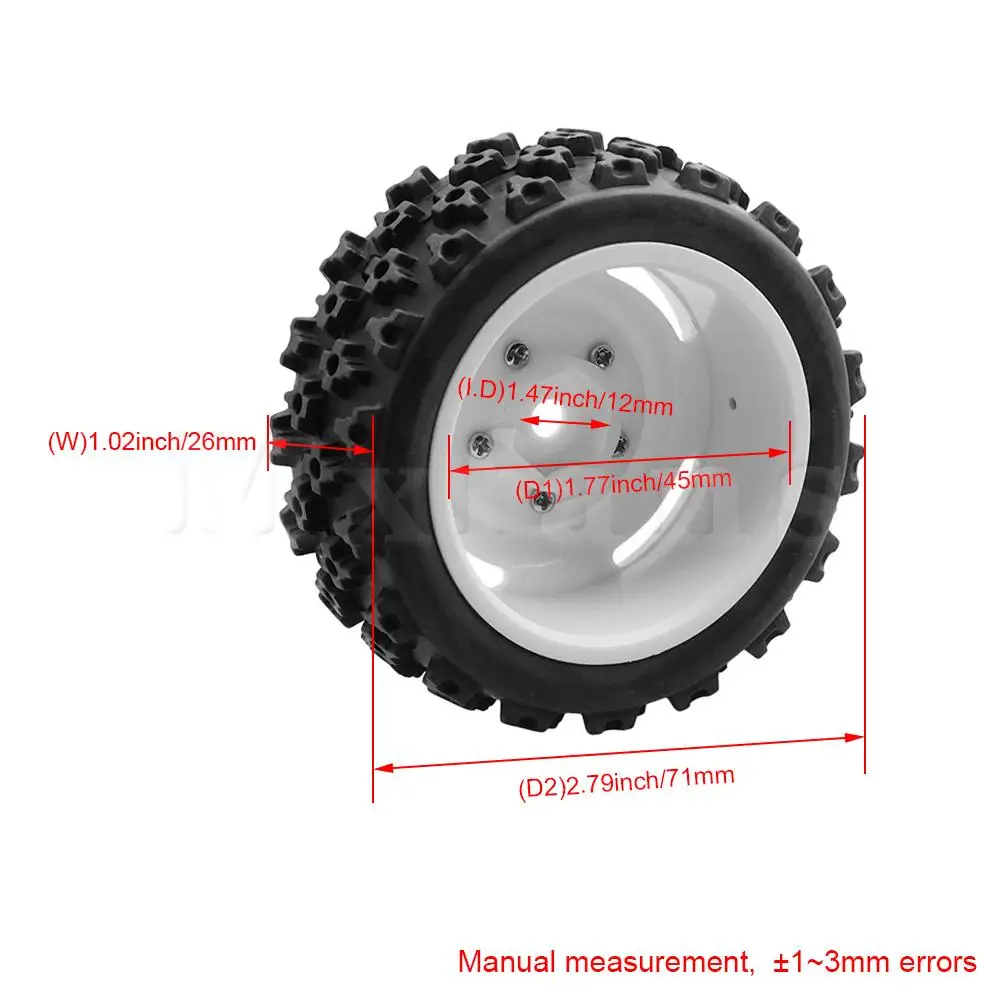 mxfans 4x белый пластиковый колесны