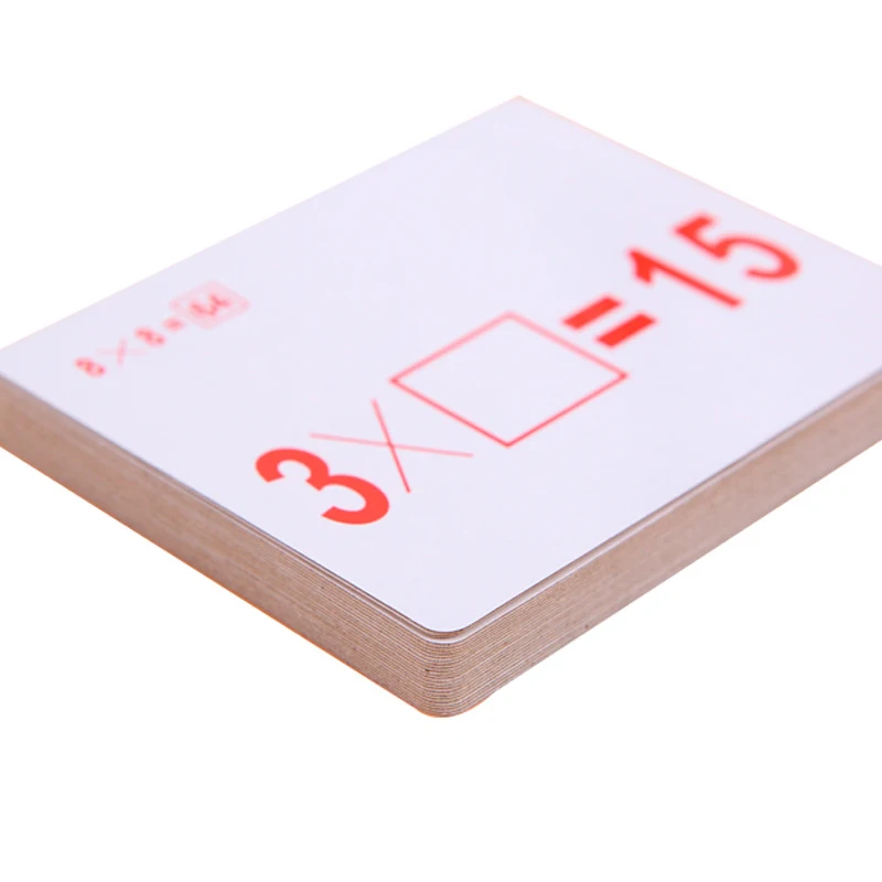 24 шт. Детские Монтессори Обучающие математические карточные игрушки сложение