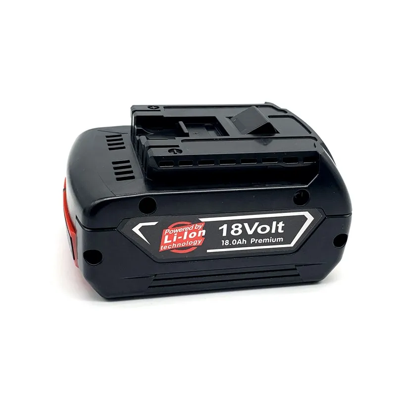 

18V 18.0Ah 18000 mah Rechargeable Li-ion Battery Portable Replacement Battery Backup Battery Indicator light For Bosch BAT609