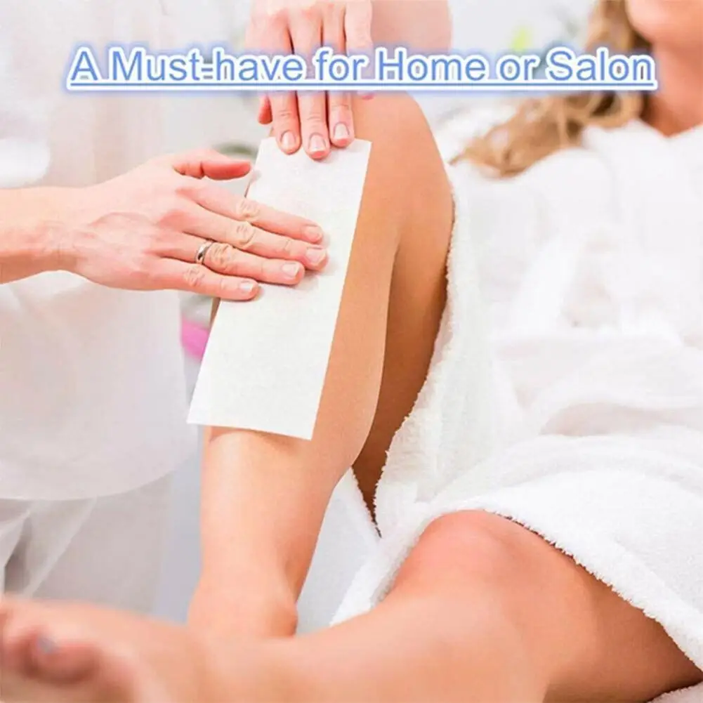 

Disposable Hair Removal Wax Strips For Face Body Professional Thickened Non-woven Wax Textured Paper F3h3