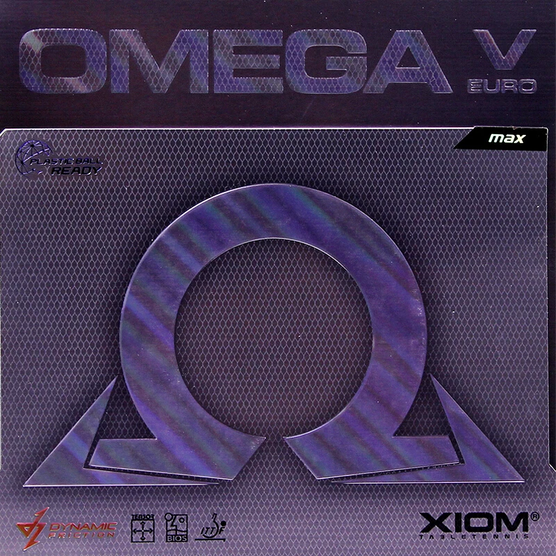 XIOM OMEGA V евро DF Настольный теннис резиновая губка для пинг-понга Tenis De Mesa