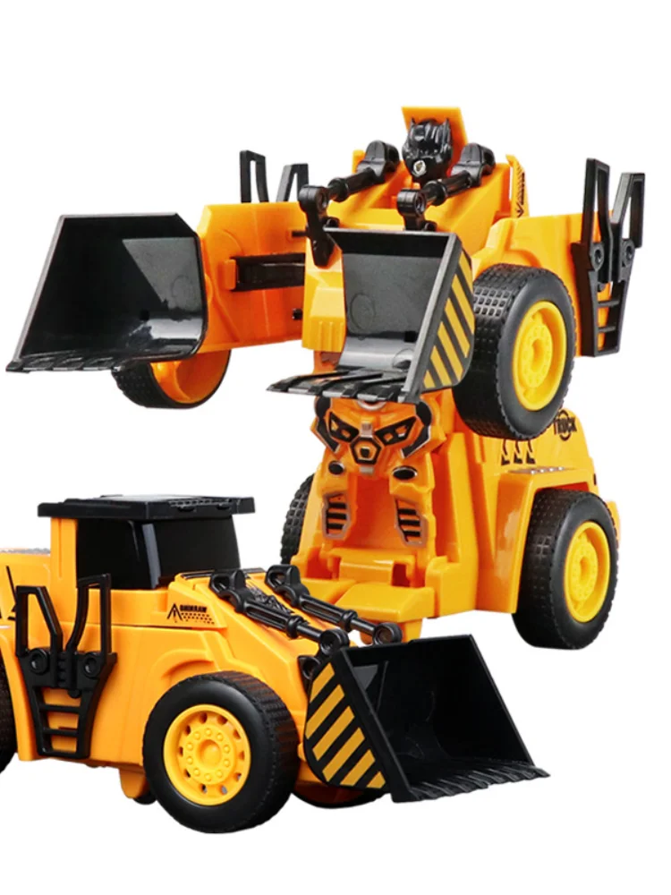 Мальчика деформации вилочный погрузчик Инженерная машина детский игрушечный