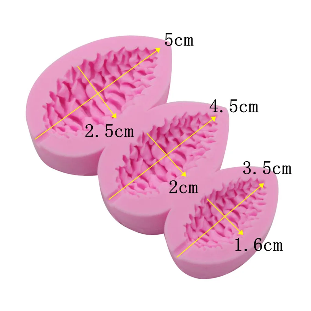 Сосновые орехи Форма 3D помадка форма сосновый конус силиконовая эпоксидная