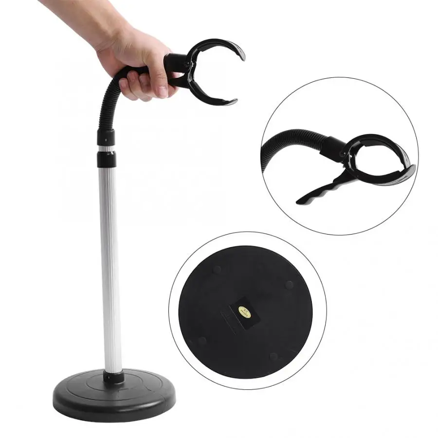 Регулируемый Фен держатель из нержавеющей стали Hands Free съемная подставка для