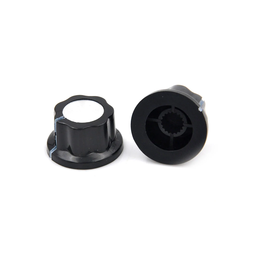 

10pcs Black MF-A01 bakelite potentiometer potentiometer knob cap diameter 20MM