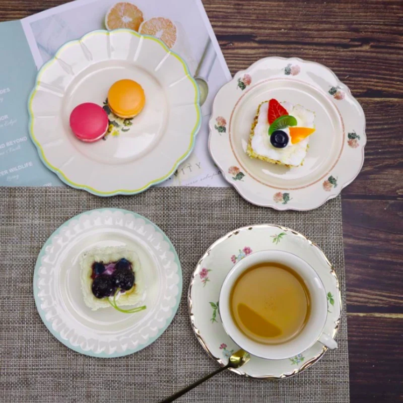 Тарелка для салата с мультяшным рисунком тарелки стейков | Дом и сад