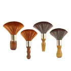 Новые профессиональные щетки для лица и шеи, парикмахерские щетки для чистки волос, мягкие черные инструменты для стрижки волос