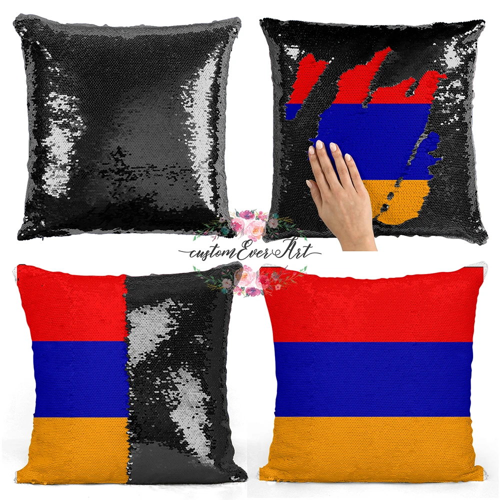 Армения персонализированные пользовательские изображения подушка крышка