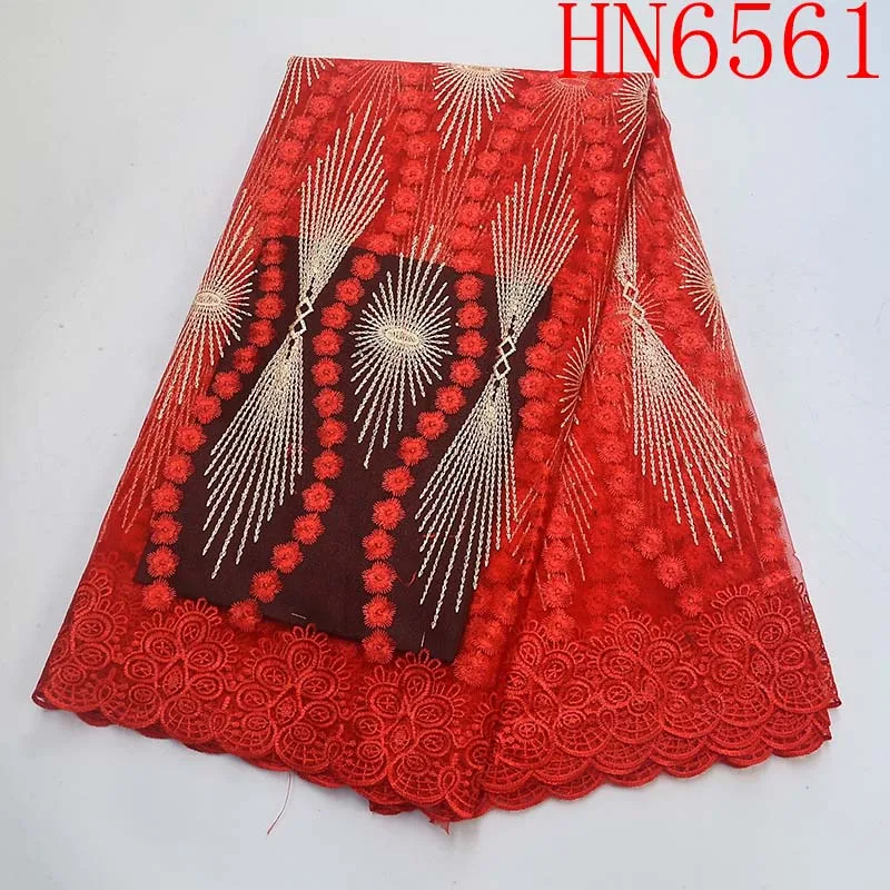 Лучшие качества персикового цвета африканская сетчатая кружевная ткань Высокое