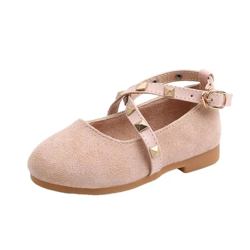 

Girls Leather Shoes for Children Wedding Dress Princess School Shoes Kids Summer Bow-knot Student Sandals Korean Fashion Shoes