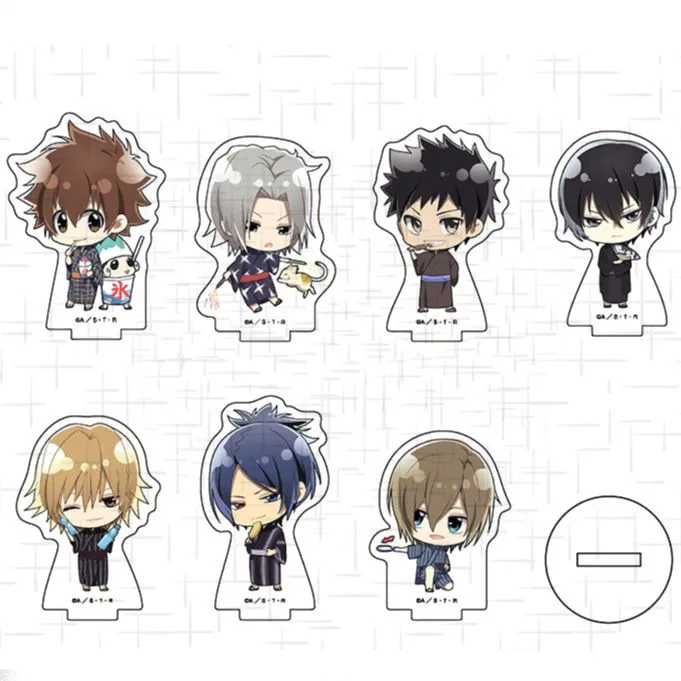 

Аниме хитман Реборн! Настольная игрушка Sawada Tsunayoshi Gokudera Hayato фигурка на акриловой подставке