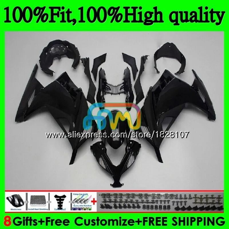 

Top Gloss black Injection For KAWASAKI ZX3R EX300 EX ZX 300R 4BS.1 ZX-3R ZX300R 13 14 15 16 17 2013 2014 2015 2016 2017 Fairings