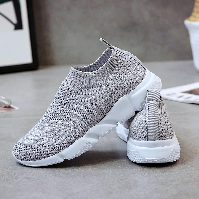 2021 New Women's Shoes Fashion Sneakers Loafers Woman Casual Shoes Air Mesh Slip-on Spring Autumn Plus Size Best Sellers Style