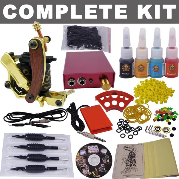 Набор для перманентного тату машинки профессиональный набор инструментов