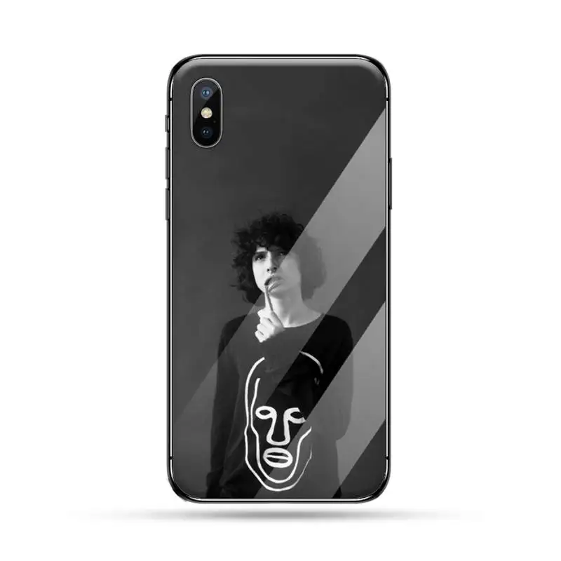 

TV Finn Wolfhard Stranger Things high quality luxury Phone Case Tempered glass For iphone 5C 6 6S 7 8 plus X XS XR 11 PRO MAX