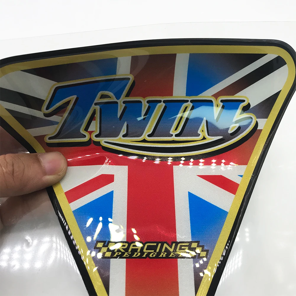 

3D Motorcycle Accessories Gas Fuel Tank Pad Sticker Decals Motorbike Protector Racing Universal Bonneville