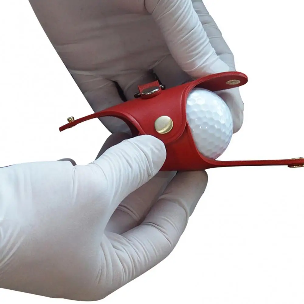 

Golf equipment, multi-functional waist bag, multi-color first layer cowhide golf storage bag, sports portable, golf accessories