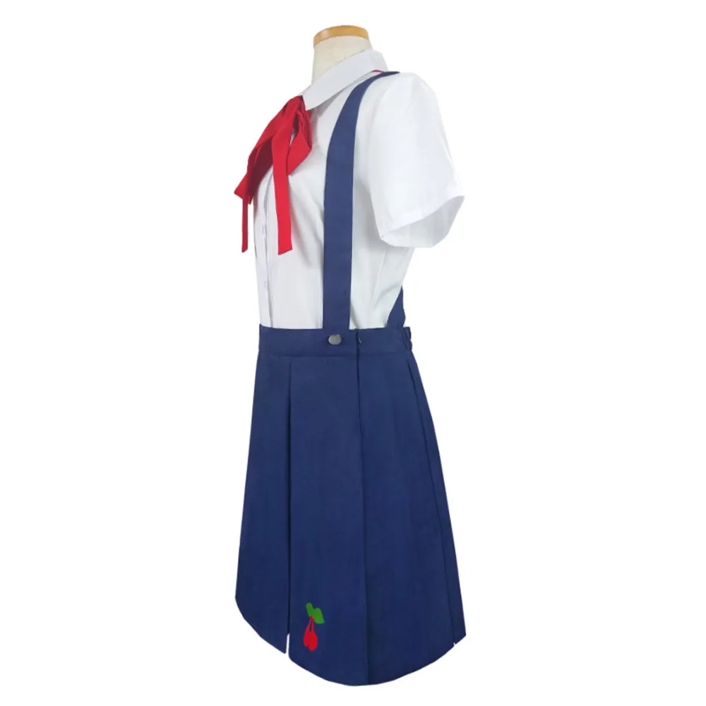 Anime Monogatari Series Hachikuji Mayoi School Uniform Cosplay Costum Halloween party Costumes Fashion Women Kids girl dress |