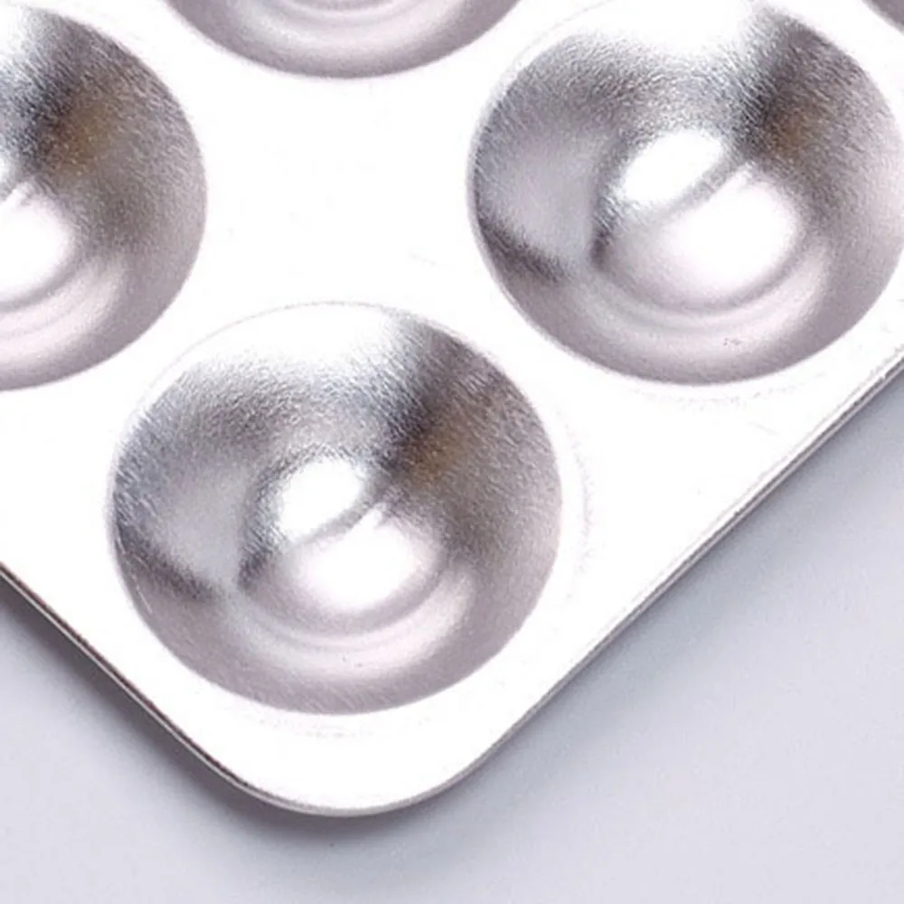 Цветная палитра из алюминия для дизайна ногтей лак пластинка смешивания основы