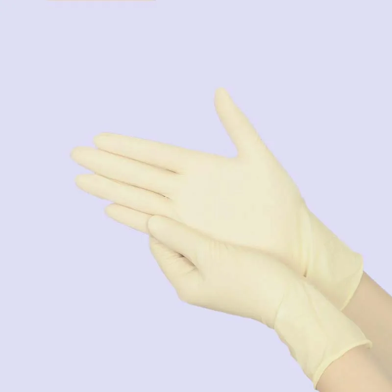Белые Нейлоновые антистатические перчатки с покрытием ладони износостойкие дышащие перчатки