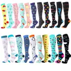 Компрессионные носки с изображением животных, для гольфа, варикозное расширение вен, для мужчин, женщин, мужчин, для медсестер, для бега на открытом воздухе