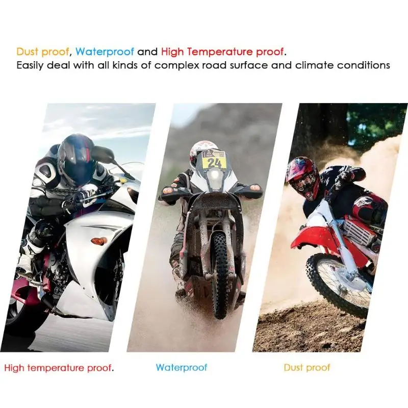 Мотоцикл TPMS ЖК-дисплей Moto в режиме реального времени беспроводная система контроля давления в шинах внешние датчики давления в шинах водонепроницаемые