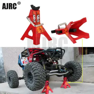 Металлический домкрат для радиоуправляемых автомобилей, 2 шт.компл., Ремонтный инструмент для 110 радиоуправляемых моделей автомобилей, подъемных гусеничных автомобилей, запчасти для моделей, аксессуары, игрушка